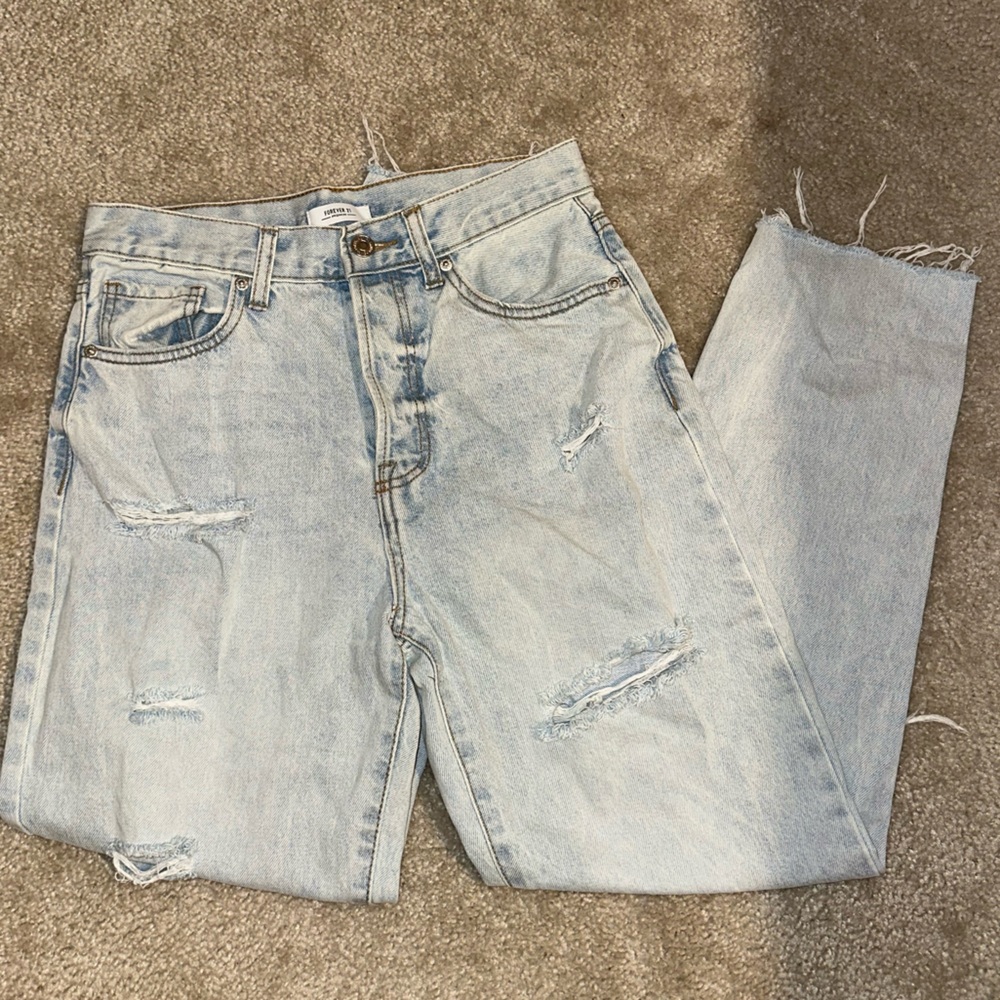 Forever 21 Light Blue Denim Jeans